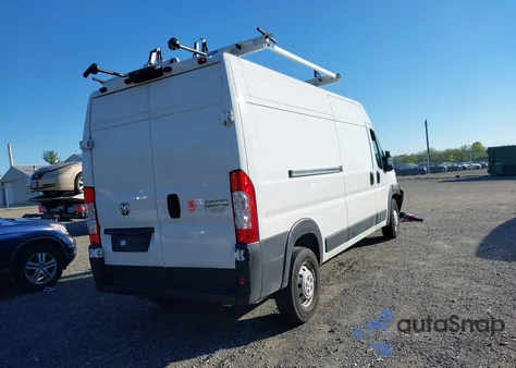 2023 Ram Promaster 2500 High Roof 159 Wb from USA, damaged, VIN 3C6LRVDG1PE570069